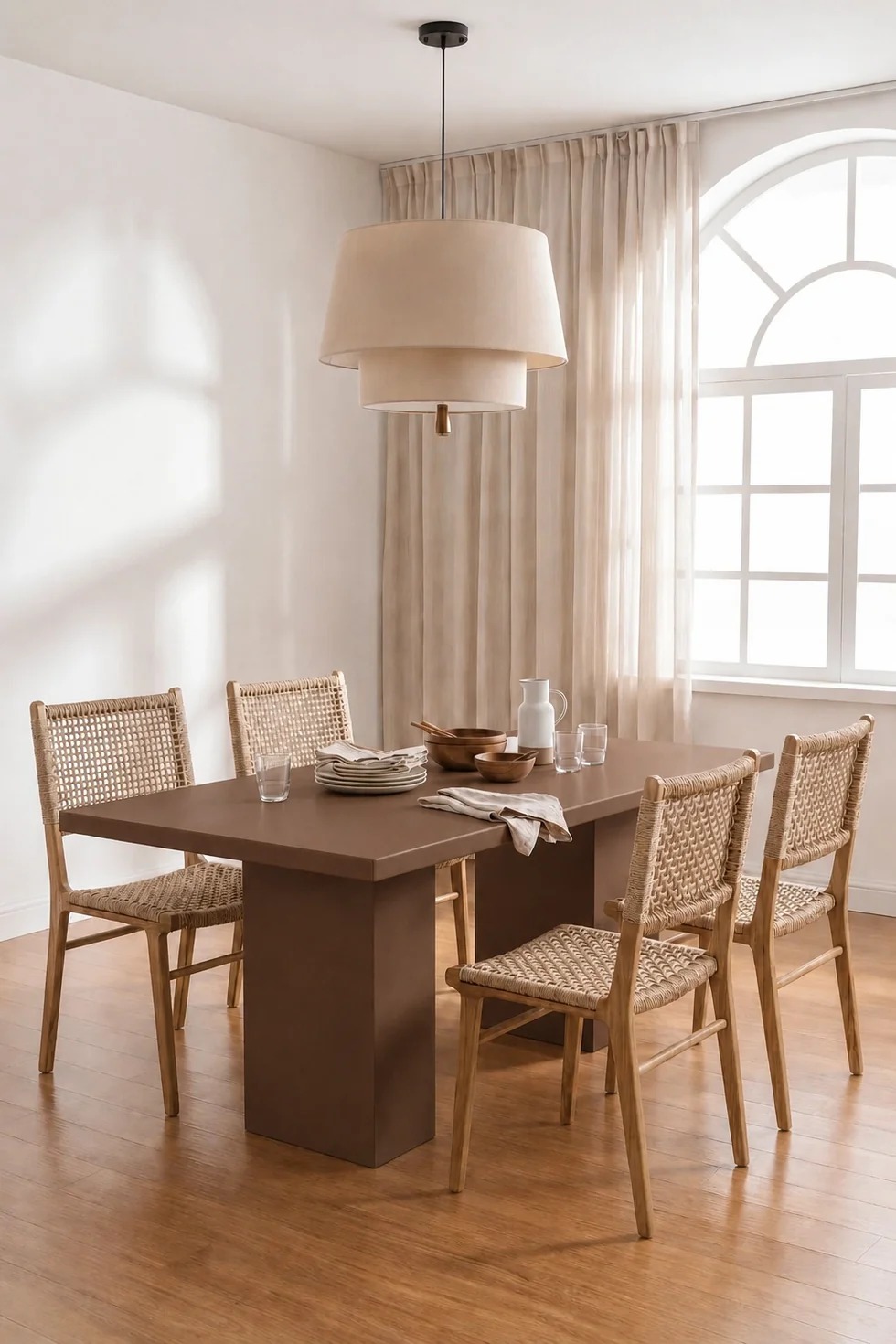 Avencia Microconcrete Dining Table