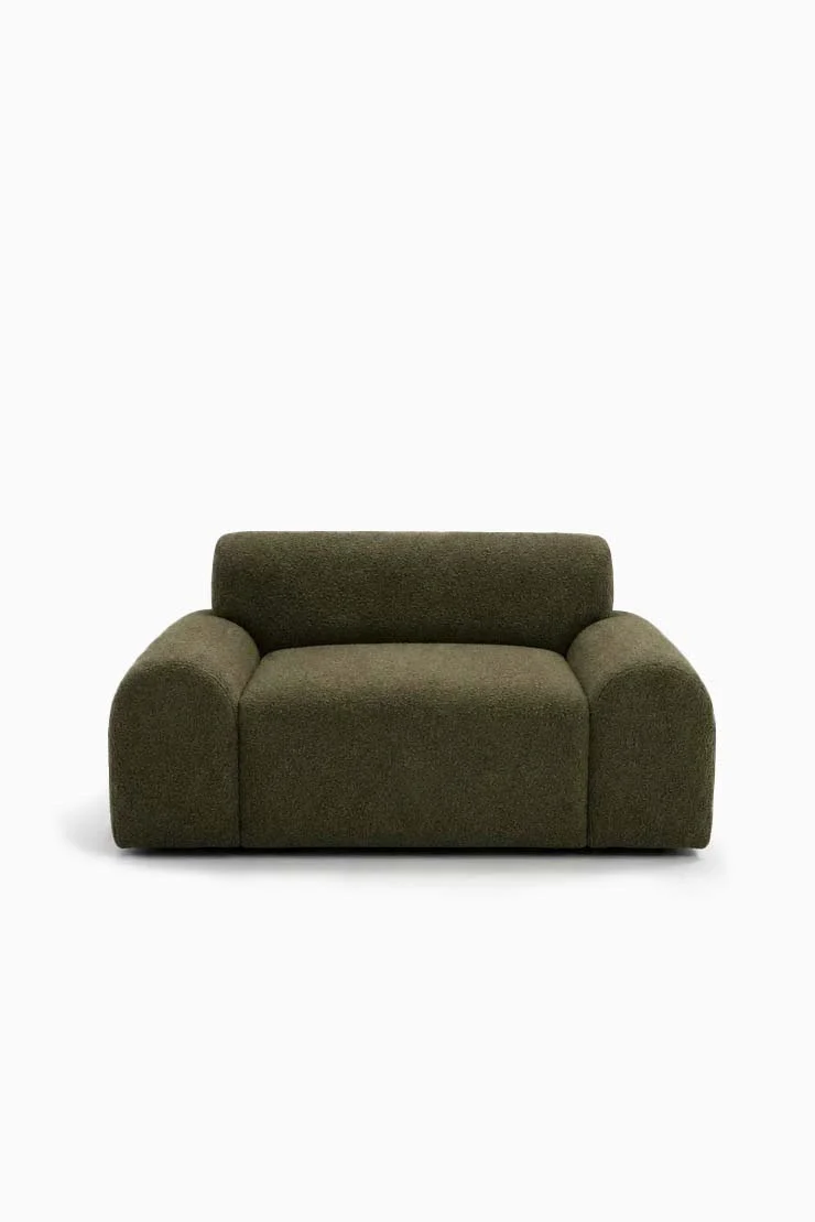 Kallia Stone Ivory Sofa Chair