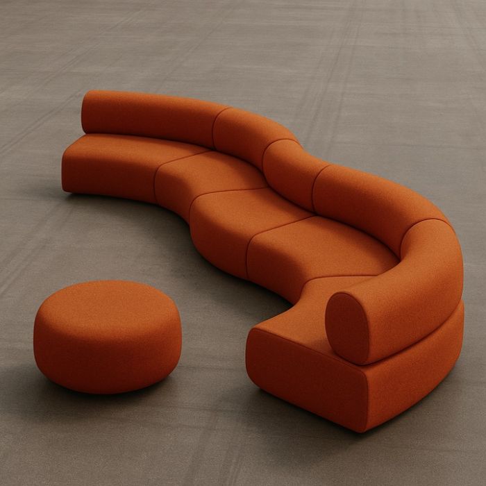 Luxury Office Reception Sofa