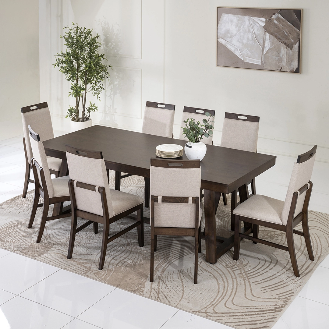 Polygon Eight-Seater Dining Set