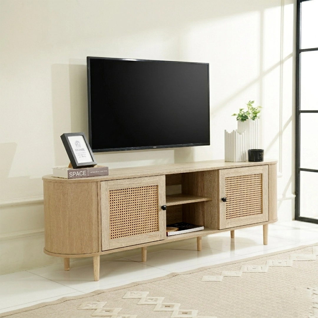 Modern TV Stand with Storage