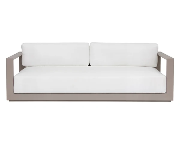 Tavira Sofa – Stinson White Modern Outdoor Sofa