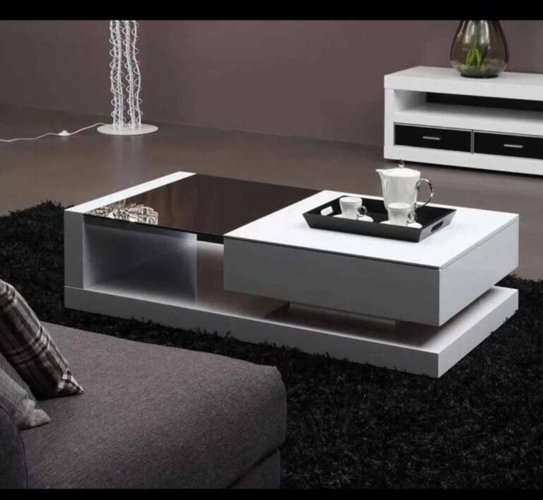 Becky Center Table 02 – Water-Resistant HDF Coffee Table